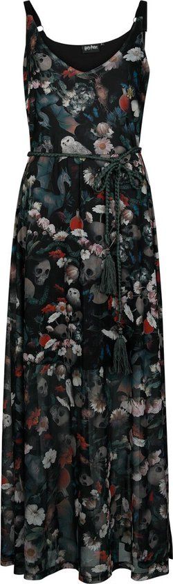 Harry Potter Forbidden Forest Vibes Dames Maxi-jurk - meerkleurig - S