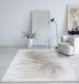 Mia's Cielo Tapijt, modern, dicht, laagpolig tapijt, woonkamer, slaapkamer, elegante glans, glansvezel, hoog-laag-effect, veer, grijs, 160 x 230 cm
