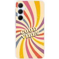 Samsung Galaxy A35 5G Good vibes siliconen hoesje