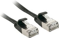 LINDY 47482 RJ45 Netwerkkabel, patchkabel CAT 6A U/FTP 2.00 m Zwart Snagless 1 stuk(s)