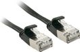 LINDY 47482 RJ45 Netwerkkabel, patchkabel CAT 6A U/FTP 2.00 m Zwart Snagless 1 stuk(s)