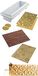 Silikomart - Set Diamant BUCHE, Frozen BUCHE MAT, Magic Wood MAT - STAMPI in Silicone