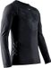 X-Bionic Twyce Run Shirt Lange Mouwen Heren - Zwart/Antraciet - Maat M