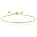 Cilla Jewels Lookinggoodtoday Fijne Goudkleurige Verstelbare Armband voor dames van Edelstaal