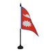 AZ FLAG Tafelvlag Nepal 21x14 cm