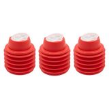 KUM Dubbele puntenslijper Softie 442 M2, blauw, set van 3