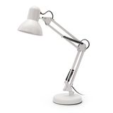 CHARLESTON XL "Architect" bureaulamp, wit, E27 fitting