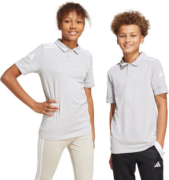 Adidas T-shirt Kinderen Squadra 25 Poloshirt Grijs - Maat 140cm