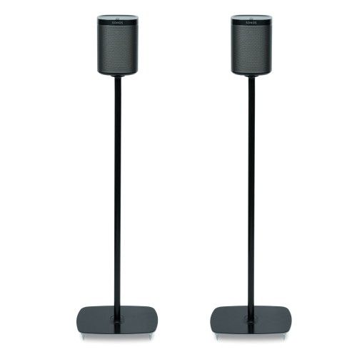 Flexson Floor Stand for Sonos PLAY:1 - Black (2 pieces)