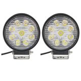 Simoni Racing Verstralerset 112mm - LED - Zwart - Set à 2 stuks