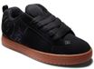 DC Shoes Court Graffik Heren Sneakers - Leer - Rubber - Vetersluiting - Zwart/Gum - EU 39