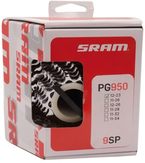 SRAM Cassette powerglide 950 9sp 12-23t