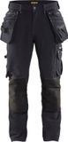 Blåkläder Werkbroek met 4-weg stretch X1900 1998-1644 - Donkergrijs/Zwart - C54