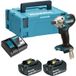 Makita clé à chocs 18V LXT 155Nm (2x3.0 Ah) in Makpac - DTD156RFJ