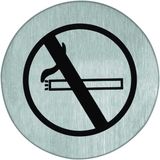 Artitec pictogram inox 75MM ne pas fumer
