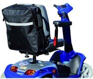 Scootmobiel tas - Zwart - Polyester/Katoen - 40x45x10 cm