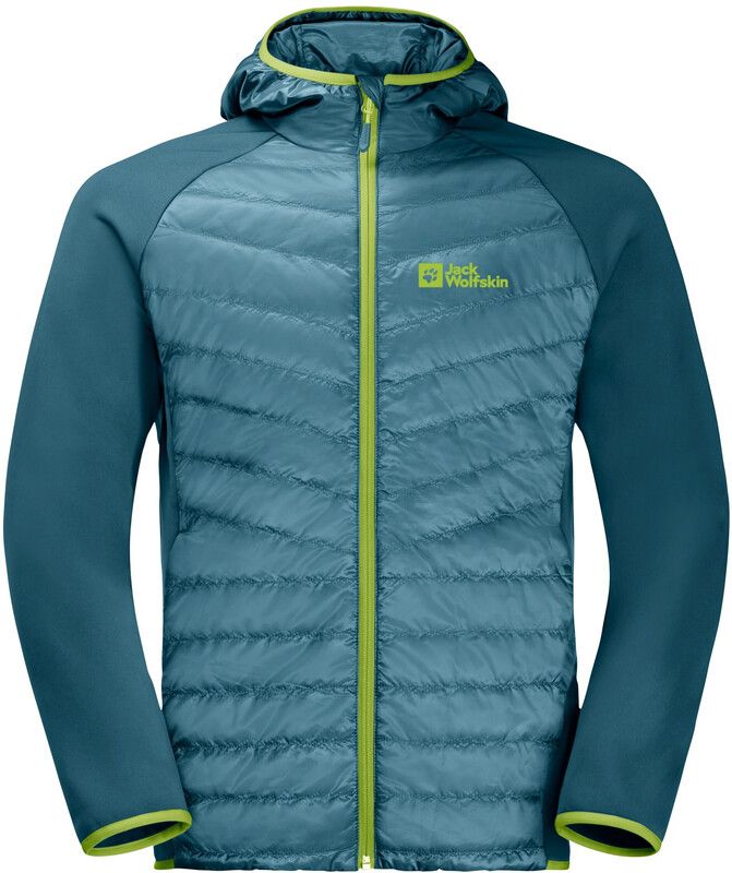 Jack Wolfskin Routeburn Pro Hybrid Jacket Men, petrol M 2023