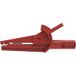Schützinger SAK 6715 Ni / 2 / RT pince crocodile de sécurité Bus CAT II 1000 V Rouge