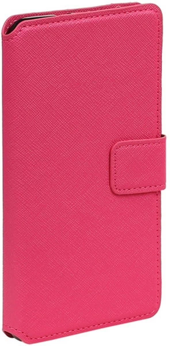 Best Cases Roze Samsung Galaxy S7 TPU wallet case booktype hoesje HM Book