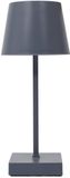 HOME DECO FACTORY LA104721 Modern Touchscreen LED Table Lamp Gray