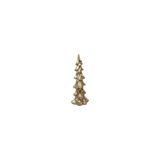 Countryfield Christmas Tree Figurine Floris Gold Earthenware 14x11x37cm