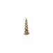 Countryfield Christmas Tree Figurine Floris Gold Earthenware 14x11x37cm