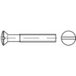 TOOLCRAFT TO-5392632 Vis à tête fraisée M5 10 mm Fente Acier Zingué par électrolyse 200 pièce(s)