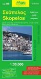 Skopelos Libri GmbH Skopelos 1:30.000 Paperback