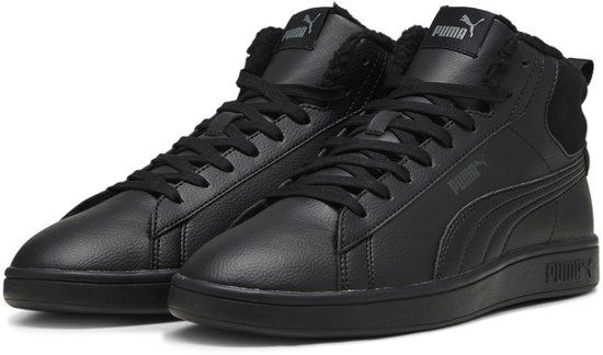 PUMA Puma Smash 3.0 Mid WTR Unisex Sneakers - PUMA Black-Shadow Gray