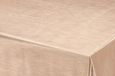 Bellatio Design Tafelkleed - brons - metallic look - 140 x 250 cm