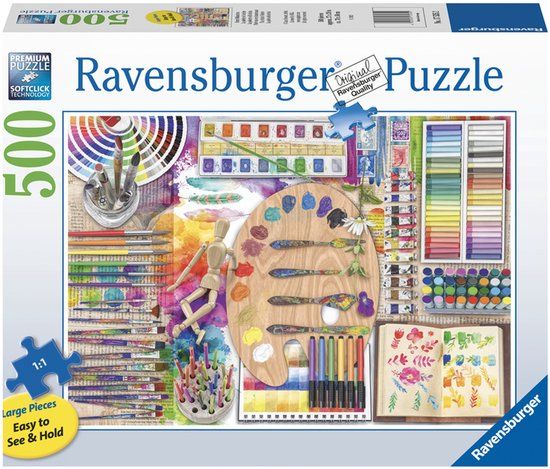 Ravensburger Legpuzzel Kunst 500 Stukjes XXL