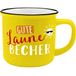 Gruss und Co 45786 Becher Gute Laune, New Bone China Porzellan, 35 cl