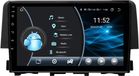 Happiq Autoradio avec Bluetooth et CarPlay pour Honda Civic 10e Génération (2016-2018)