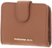 MANDARINA DUCK Mellow Leather Card Case Pecan Nut Lichtbruin