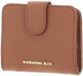 MANDARINA DUCK Mellow Leather Card Case Pecan Nut Lichtbruin