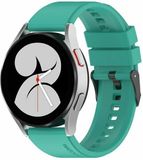 By Qubix Qubix - Siliconen Smartwatch Bandje voor Garmin Vivomove 3 / HR / Luxe / Sport / Style / Trend - Turquoise - 20mm