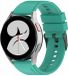 By Qubix Qubix - Siliconen Smartwatch Bandje voor Garmin Vivomove 3 / HR / Luxe / Sport / Style / Trend - Turquoise - 20mm