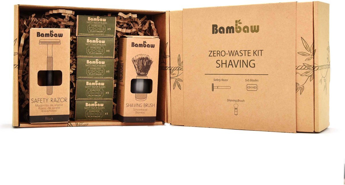 Bambaw Shaving Gift Set - Geschenkset - Scheerset -