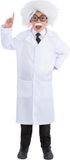 Smiffys Albert Einstein Kit Kostuum Accessoire Set Kids - Wit