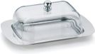 Kela botervloot Baldo 18,5 x 12,5 cm RVS zilver