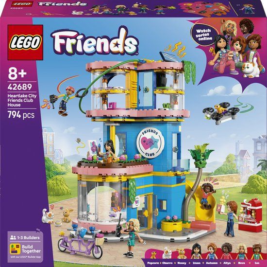 LEGO Friends 42689 HLC clubhuis Bouwstenen