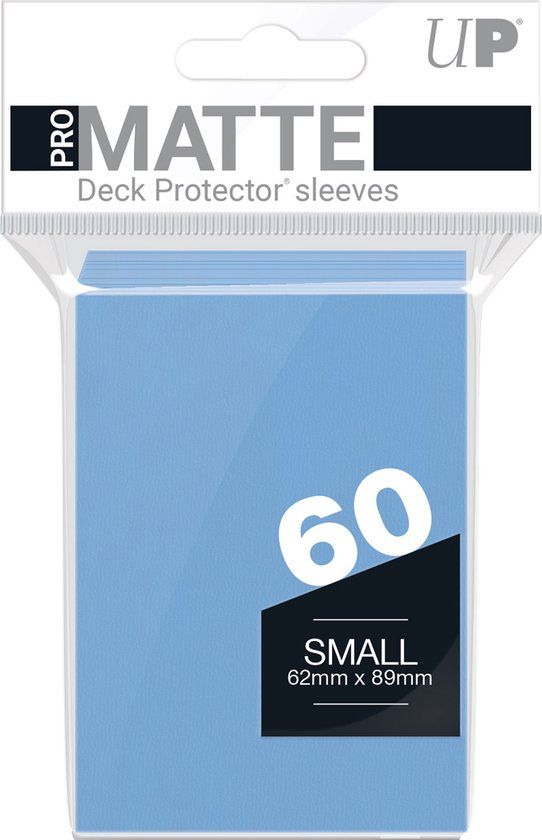 Ultrapro Sleeves Pro-Matte Light Blue Small - Kaartspel - Trading Cards - Standaard editie