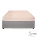 Serene Plain Dye onderhoudsvriendelijk hoeslaken, 32 cm diep, blush, tweepersoonsbed
