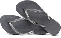 Havaianas Slim steel grey slippers dames - grijs