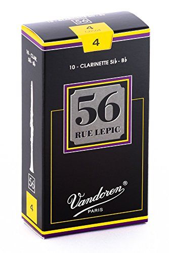 Vandoren Bb clarinet reed 56 Rue Lepic strength: 4