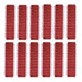Xanitalia Haircare Xanitalia - Zelfklevende rollers - 13mm - Rood - 12 stuks