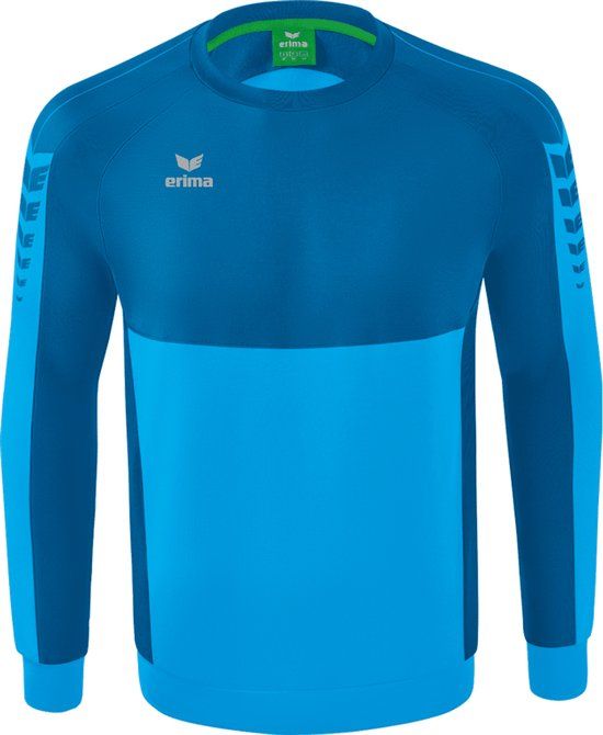 Erima Six Wings Sweatshirt Heren - Lichtblauw - Maat 3XL