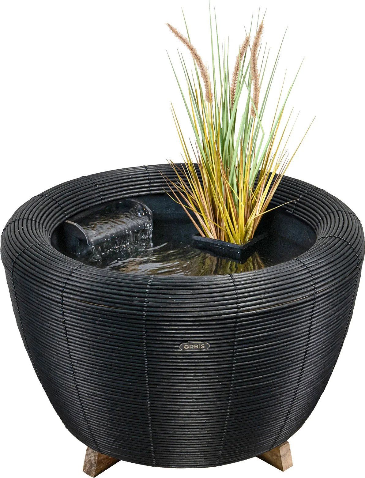 Velda Orbis Mini-Pond - mini-vijver met waterval Antraciet