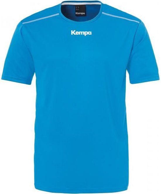 Kempa Poly Shirt Heren - lichtblauw - Maat XXXL