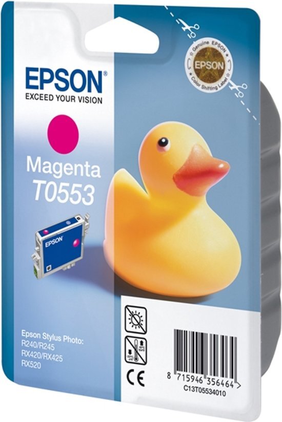 Epson T0553 - Inktcartridge / Magenta magenta 8ml